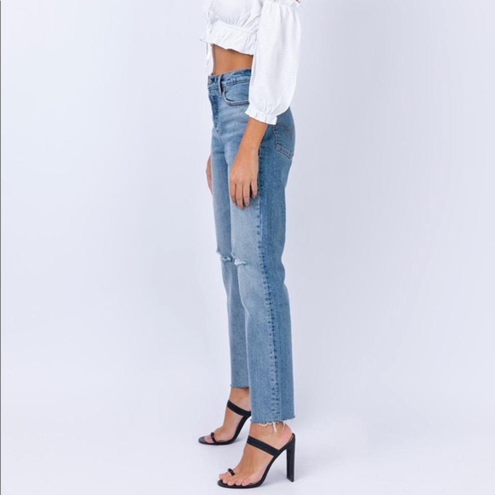 Levi’s Wedgie Straight - In Two Minds jeans